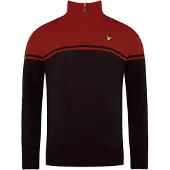 Lyle & Scott Croft Golf Heren Bruine Trui