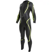 Speedo Triathlon Elite E16 Fullsuit Zwart/Geel Heren Wetsuit 8 10459A599
