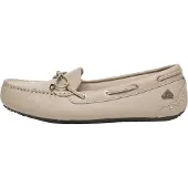 EVER AU Dames Leren Loafers - Grebes
