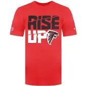 Fanatics NFL Atlanta Falcons Rise Up Heren Rood T-Shirt