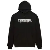 Criminal Damage Lemon Heren Zwart Hoodie