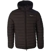 Aquascutum Active 100GR zwarte jas met capuchon