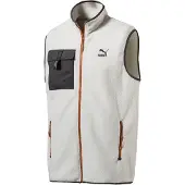 Puma XTG Trail Fleece Full Zip Heren Wit Zak Gilet 596728 64