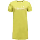 Diadora Sportswear Vrouwen Gele Jurk