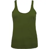Timberland Dames Zijde Inzet Top Vest Groen A0081 001