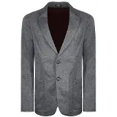 Giorgio Armani Emporio Exclusief Heren Grijs Bedrukte Blazer