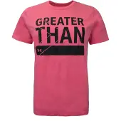 Under Armour Womens Greather Than T-shirt Grafische Top Roze 1356306 668