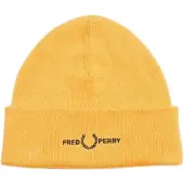 Fred perry grafisch logo Golden Hour gele muts