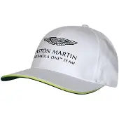 Aston Martin Formule Een Officieel Team Heren Wit Cap