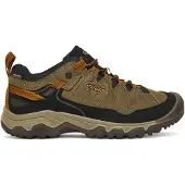 Keen Lage schoen 'Targhee IV' brokaat / donkeroranje / zwart