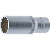 Bgs Dopsleutel twaalfkant, diep 1/2 22 mm