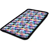 Bertoni-arco - Kattenbed - Kattenkussen voor vensterbank 25x55cm - Patroon miauw