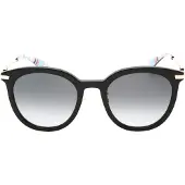 Kate spade Keesey/G/S donkergrijze SF-lens zwarte zonnebril
