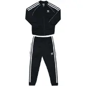 Adidas Boy's Originals Infant SST Tracksuit in Black-White