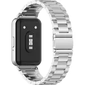 INF Roestvrijstalen horlogeband voor Samsung Galaxy Fit 3 Silver