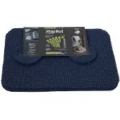 StayPut Able2 - Placemat en onderzetter set - 6 stuks - donkerblauw
