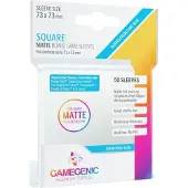 GameGenic Sleeves Matte Square-Sized 73x73mm (50 stuks)