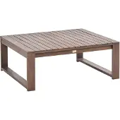 Beliani TIMOR II - Salontafel - Donkere houtkleur - FSC acaciahout