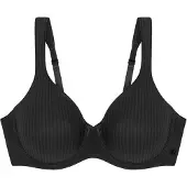 Triumph Wireless bh Modern Soft+Cotton | Maat: 75B | Kleur: Black