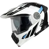 IXS IXSVenture1.0WitZwartBlauwSysteemhelm Maat XL