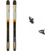 Salomon - Toerski packs - Pack Mtn 91 Carbon 2026 voor Unisex van Hout - Geel