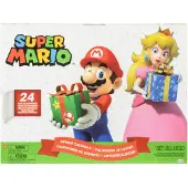 JAKKS Pacific Adventskalender Kerst Feestdagen Super Mario Bros (24-delig) - Leuk Uniek Avontuurlijk Cadeau