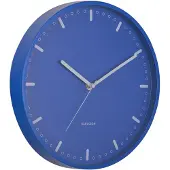 Karlsson wandklok cool retro cobalt blue- Ø30cm