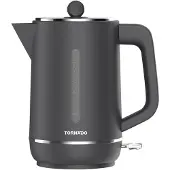 Tornado TKE-01328-GS - waterkoker - 1,7l - 2200W - Zwart