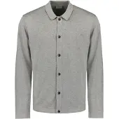 No-excess Gebreid vest grijs gemêleerd