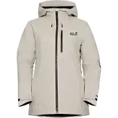 Jack Wolfskin Flowline 3in1, skijack, dames, beige