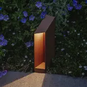 Marset Domus Bollard Rust Brown | 26 cm