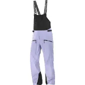 Salomon - Skibroeken - Absolute 3L Bib M Blue Granite/Deep Black voor Heren - Maat XL - Paars
