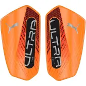 Puma Ultra Light Sleeve Scheenbeschermers Oranje Zilver Zwart