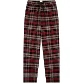 Schiesser Pyjamabroek ' Mix & Relax ' rood / zwart / wit