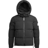 JACK1T Outdoorjas ' EZ Water Puffer Racer ' zwart gemêleerd