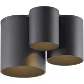 Pure 3L plafondlamp Pure Point black pearl