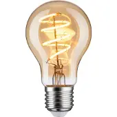 Paulmann LED lamp E27 5W 1.800K goud dimbaar