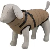 Trixie Winterjas Pirou Met Tuig Zand - Hondenkleding - 40 cm