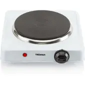 Tristar Elektrische kookplaat 1000W - KP-6185 - 1 Kookzone - Vrijstaand - Wit