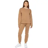 Enzo | Dames Oversized Sweatshirt Tracksuit Set