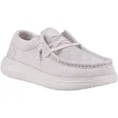HeyDude Wendy COMF Suède Dames Lilac Mocassins Schoenen