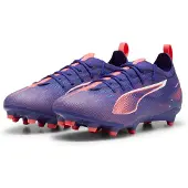Puma Ultra 5 Pro FG/AG jeugd voetbalschoenen, paars, EU 38 1/2, paars, EU 38 1/2