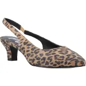 Hush puppies Nahla Leren Damesluipaard Puntige Slingback Schoenen