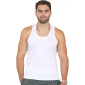 Enzo | Heren Vesten 3 Pack - Wit