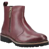 Hush puppies Grace Suède Vrouwen Ritssluiting Laarzen Bourgondië