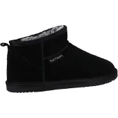 Hush puppies Ashanti Suède Vrouwen Pantoffels Zwart