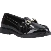 Hush puppies Verity Patent Snaffle Leer Dames Zwarte Instappers
