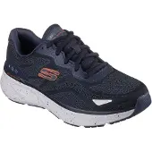 SKECHERS Sneakers laag donkerblauw / zwart