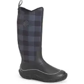 Muck Boots Hale Rubberen Zwart/Grijze Geruite Regenlaarzen