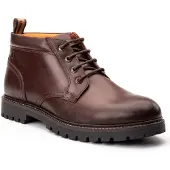 Base london Cobalt Leren Heren Bruine Enkellaarzen